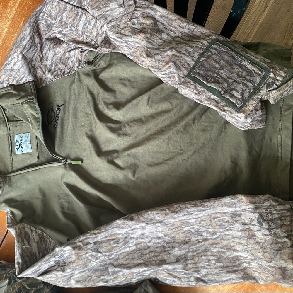 Gator Outfitters fleece lined combat shirt waterproof sleeves